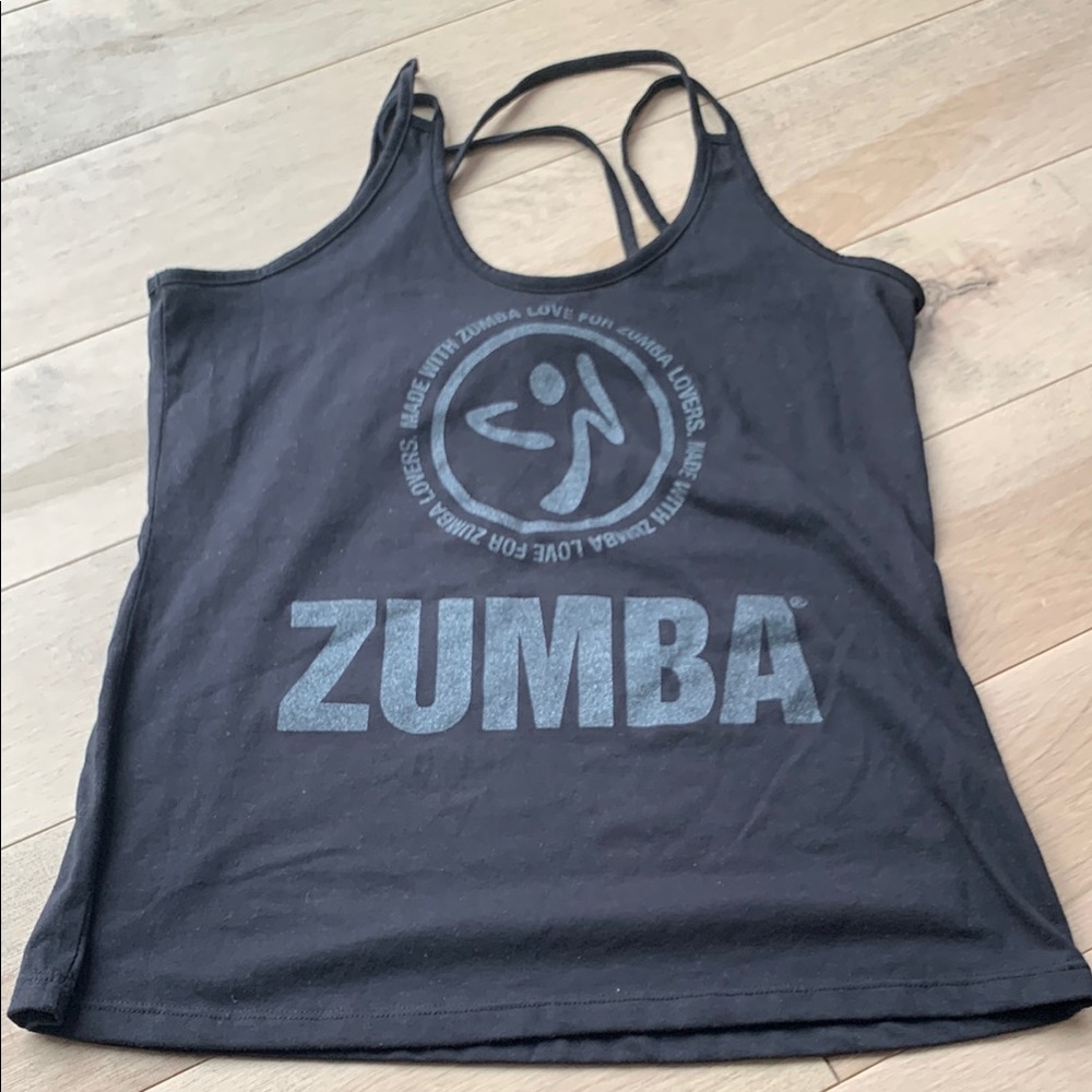 Zumba Fitness Black Tank Top